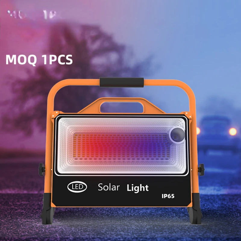 

US Stock Outdoor Waterproof Ip65 ABS 100w 200w Smd Emergency Solar Led Flood Light