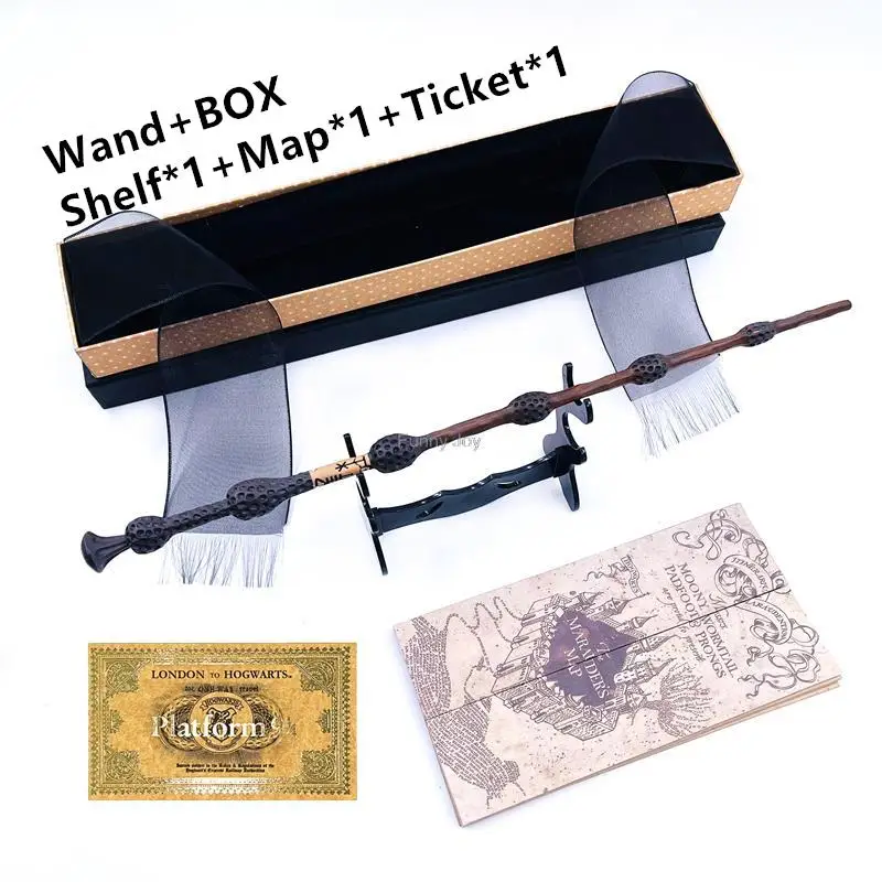 Anime Professional Cosplay Magic Wand With Box Children Decoration Toy Accessories For Kids Bacchetta Di Plastic Magic Stick magic stick