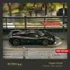 Tarmac Works 1:64 Pagani Utopia CARBON FIBER EDITION Black Diecast Model Car 1