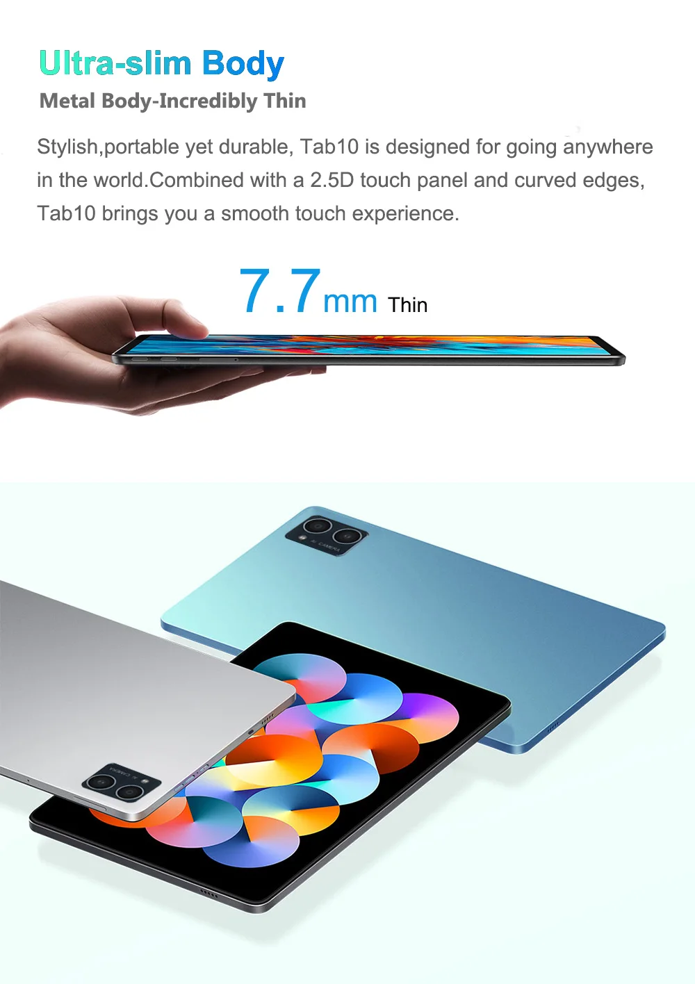 글로벌 버전 2 in 1 태블릿 노트북, 2K, 10.36 인치, 안드로이드 12, 8GB RAM, 256GB ROM, 4G 전화 통화, MT6769, 7000mAh 배터리