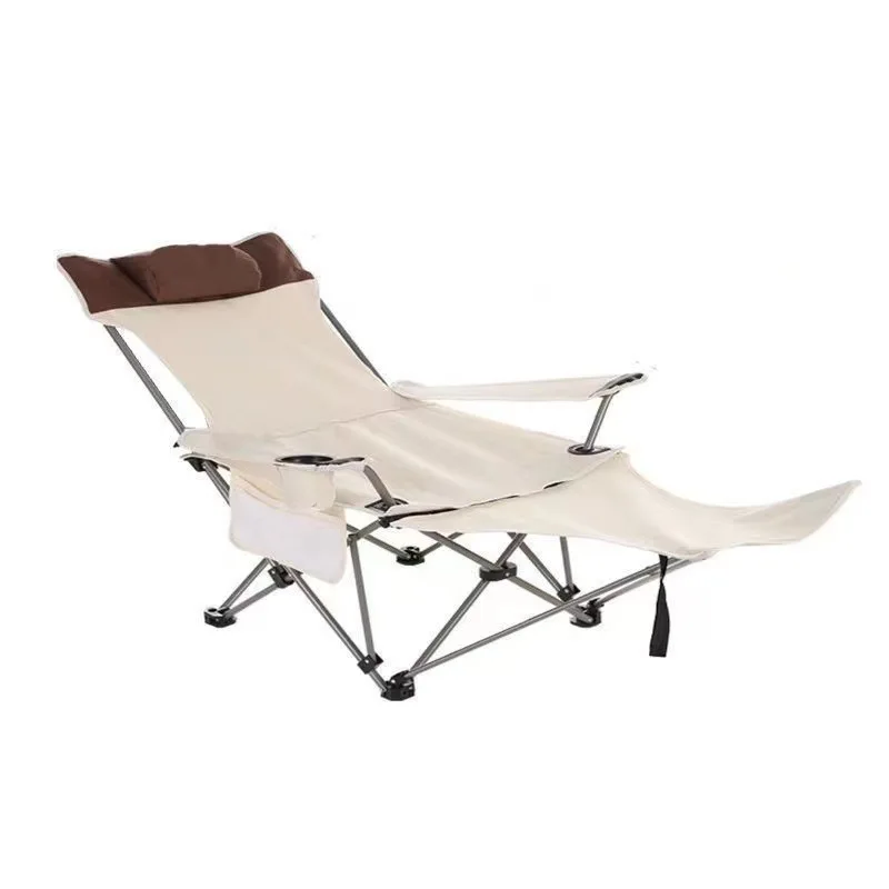 Outdoor Folding Chair Camping Portable Recliner Household Seating Reclining Fishing Stool Special Beach Chair Folding