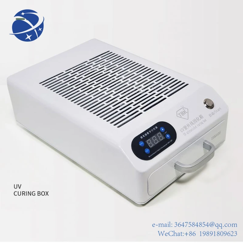 

YunYiTBK 605 100W MINI UV CURING LAMP BOX 48 LEDS CURVED SURFACE SCREEN