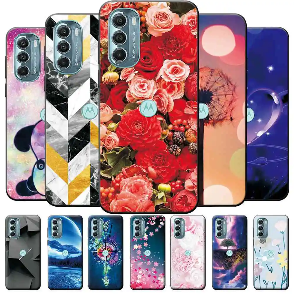 Per Motorola Moto G 5G 2022 Cover Posteriore Verniciata Per Moto G 5G Plus Custodia Morbida In Silicone Tpu Per Moto G 5 G2022 Fundas