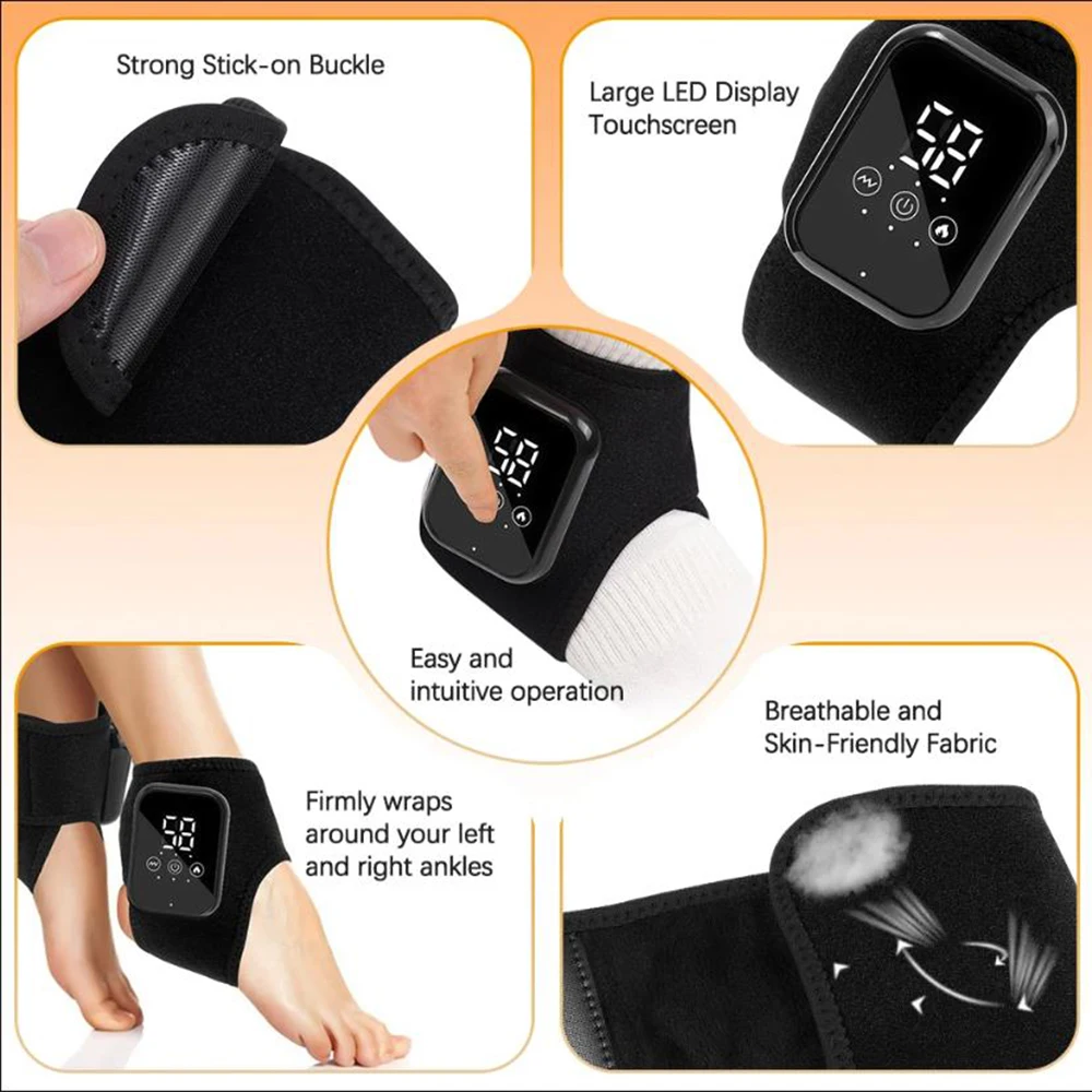 Heated Ankle Massager Wrap 4