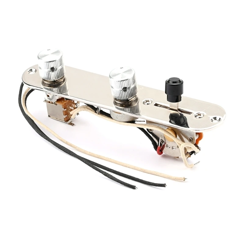 

3 Way Guitar Control Plate Loaded Prewired Control Plate with 3 Way E56D