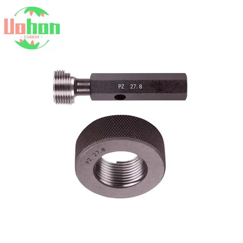 

PZ19.2 PZ27.8 PZ39 PZ56 PZ Cylinder Thread Smooth Ring Plug Gauge GO NOGO Gage Support Customized