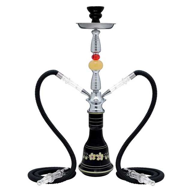 DEJAYA Glass Hookah One or Two Hose Shisha Pipe Completo Chicha Cachimba  Sisha Nargile Smoking Accessories Club Party - AliExpress