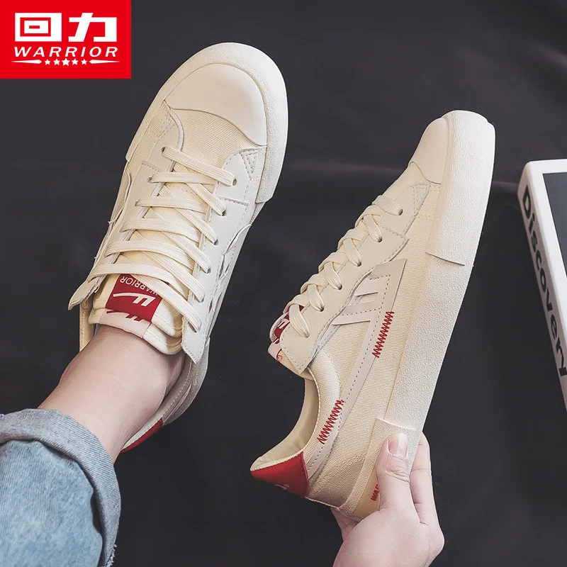 

Spring and Canvas Men's New Autumn Couple Casual Little White Shoes