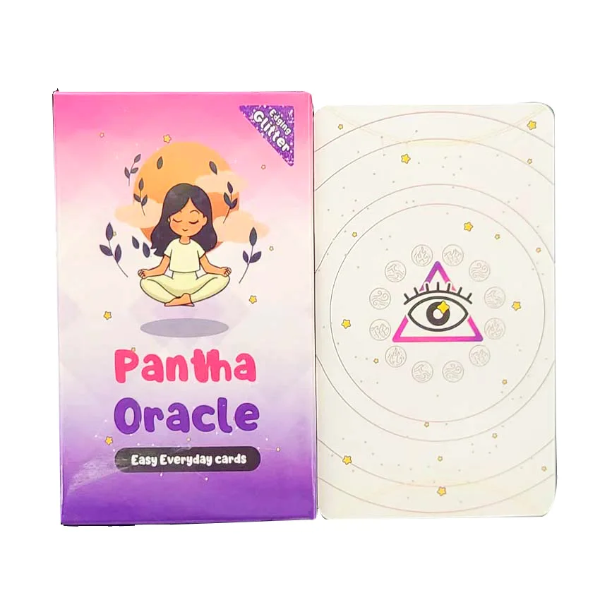 New English Card Deck Pantha Oracle Easy Everyday Cards Sample Figures Design For Friends Holiday Gift Entertainment Board Game 4