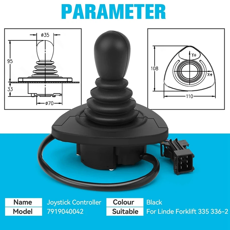 Joystick Controller Handle Control Unit For LINDE Electric Forklift Parts 7919040042