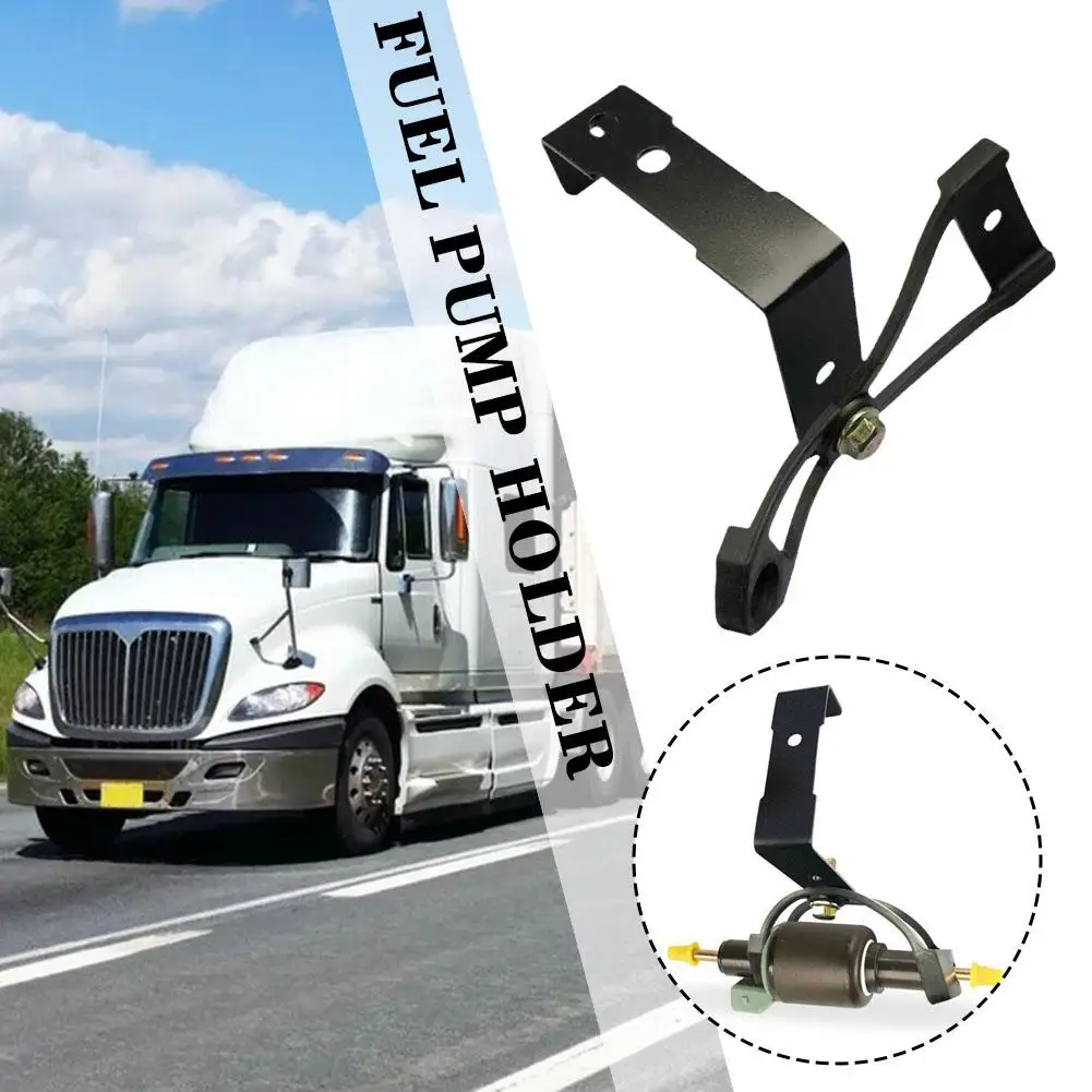 Universal Car Air Parking Heater Fuel Oil Pump Mounting Bracket Absorption Metalnoise Bracket Mute Reduction Holder Shock C R7D4