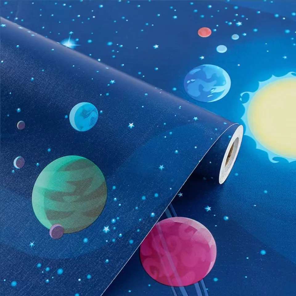 Selbst klebende Tapete Universum Muster Kontakt papier schälen und kleben  wasserdichte Wohnzimmer Tapete für Schlafzimmer Wanda uf kleber - AliExpress, image size:960x960