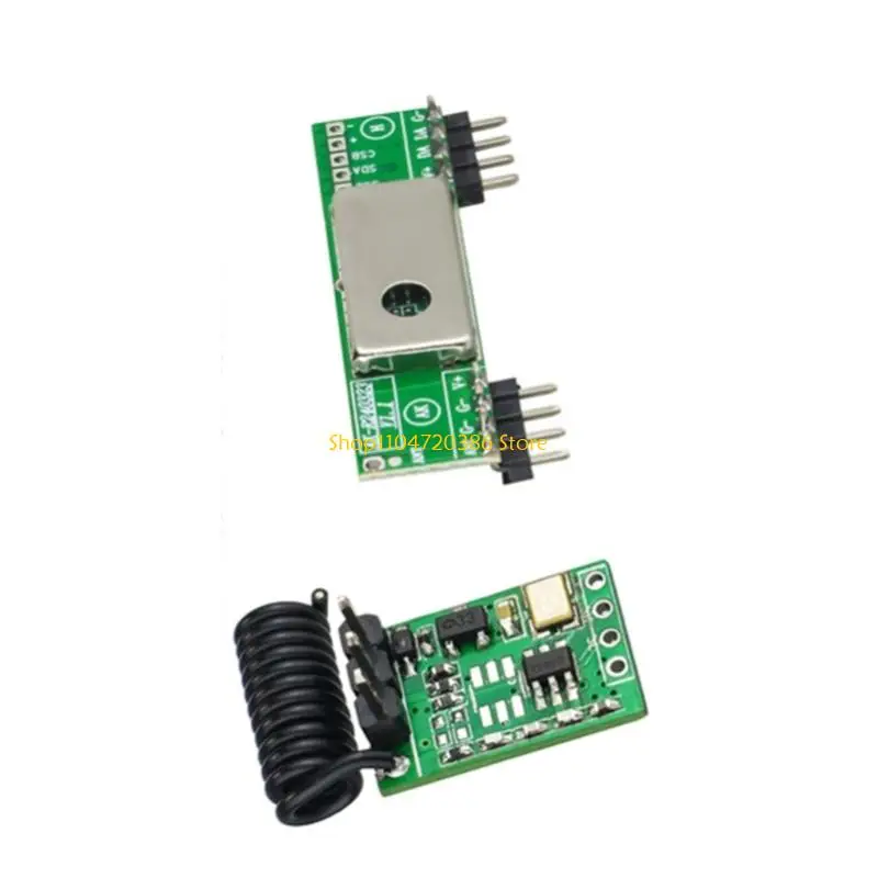 K0EA 장거리 트랜시버 모듈 3400 RF 수신기 링크 키트 433MHz 송신기