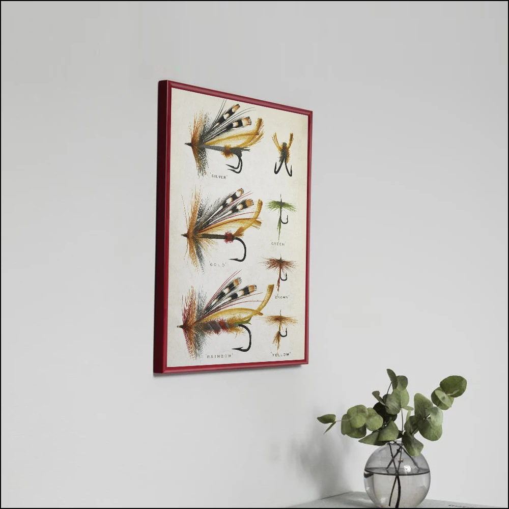 Vintage Fishing Lure Wall Art Canvas Posters Prints Fishing Lure  Illustration Painting Angling Wall Picture Home Decoration - Price history  & Review, AliExpress Seller - walls tale