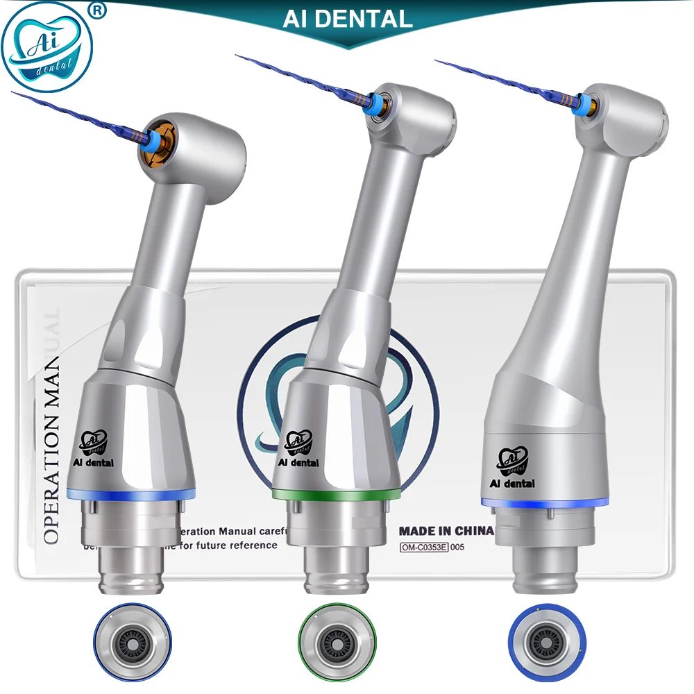 

AI-H/F1/6/ Miniature Endo Head For Ni-Ti Files 16 1:1/6:1/16:1 Reciprocating 60° Twist Compatible Original Endodontic Handpiece