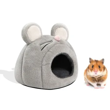 Small Animal Chinchilla Guinea Pig Hedgehog Dutch Rat Hamster Bed Soft And Cute Mouse Pet Nest Rabbit Habitat Cage Beds Supplies