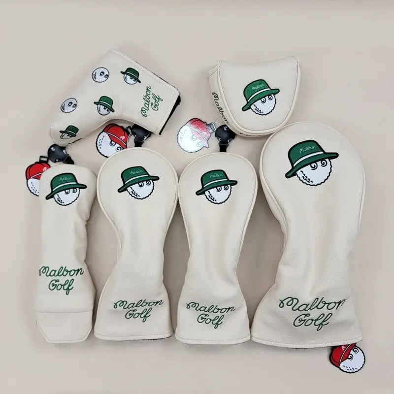 Leather Iron Covers Golf Clubs Pu Leather Golf Iron Cover Cover