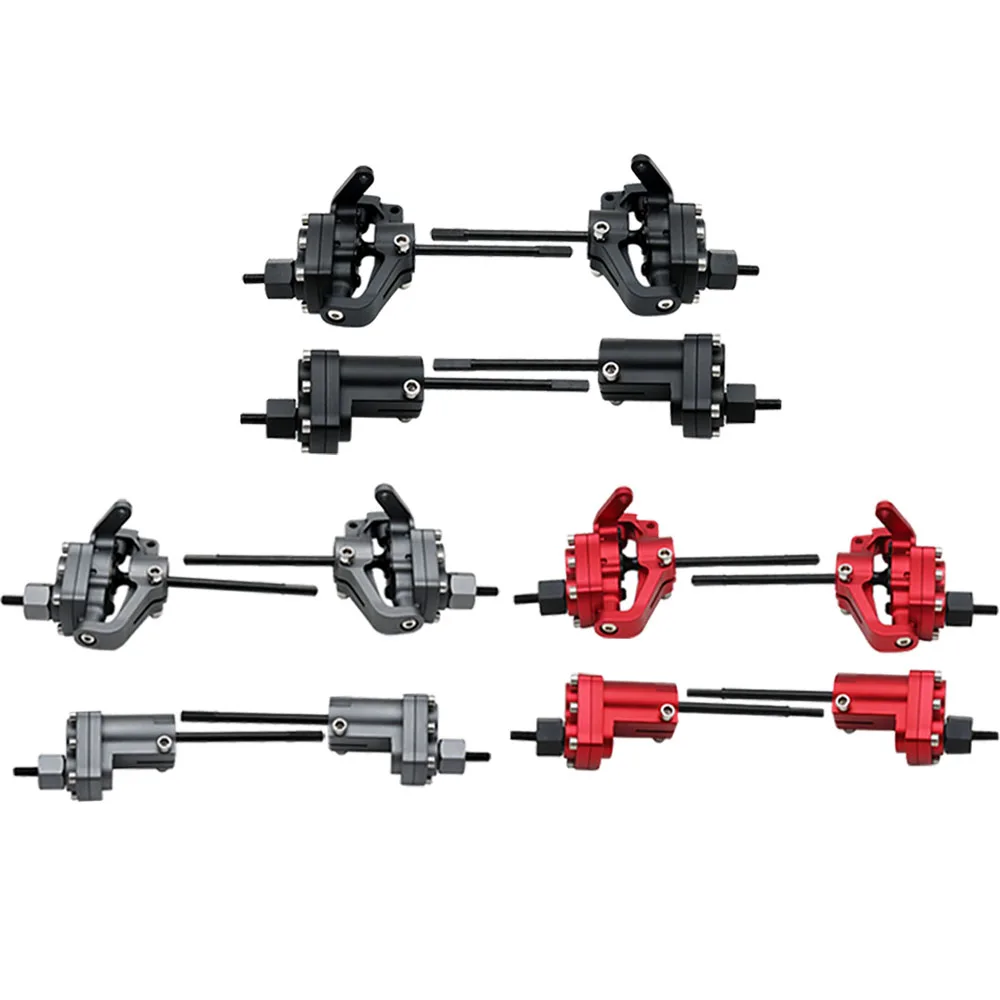 

New Aluminum Alloy Front Rear Portal Axles For 1/10 RC Crawler Axial SCX10 II 90046 90047 AR44 Axle