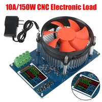 US Plug Electronic Load 4-wire Lithium Battery Tester Battery Tools Digital Analyzer 150W 10A DC Adjustable Testing Module 1