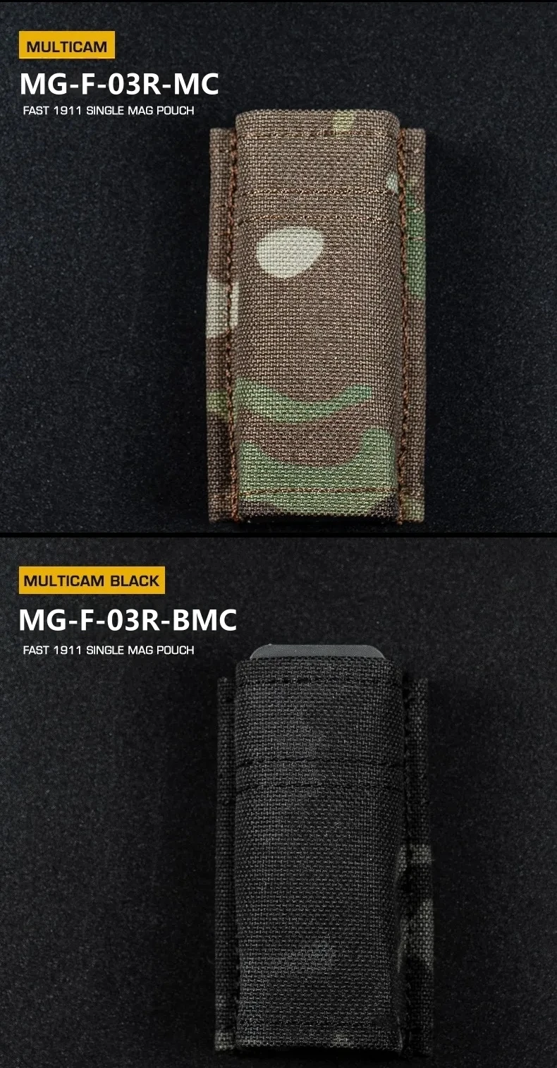 Molle Magazintasche für 1911 9 mm Universal Mag Bag Single Airsoft Fast Mag Holster Jagdzubehör – Detail 10