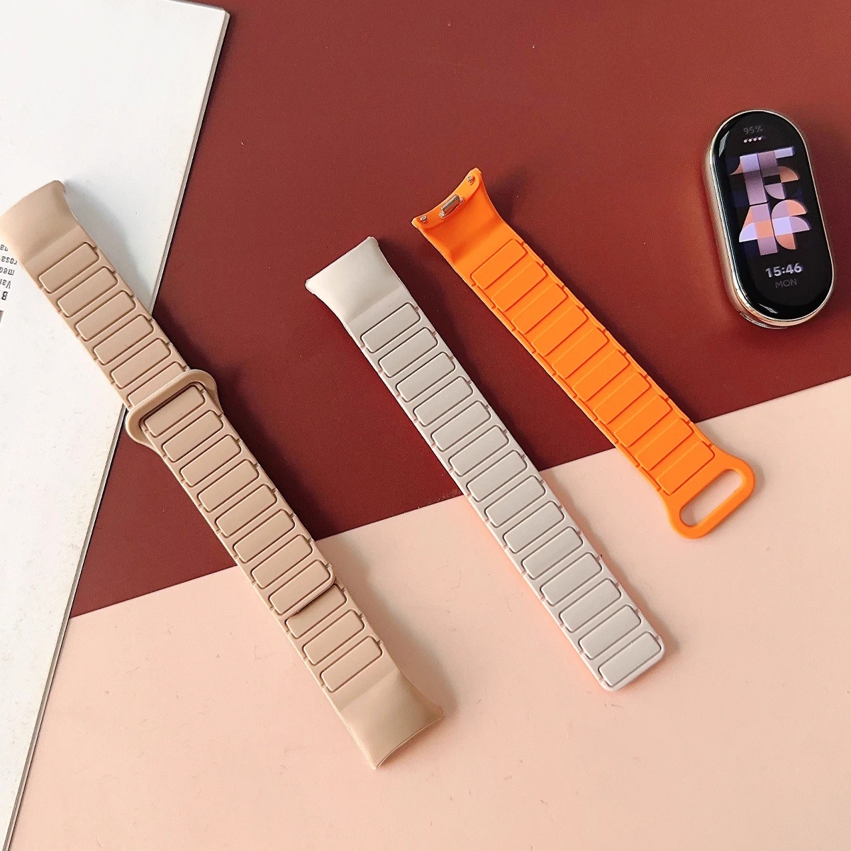 Magnetic Silicone Strap with TPU Bumper Case