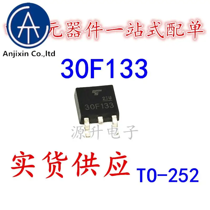 

20 шт., 100% Оригинальный Новый ЖК-транзистор GT30F133/30F13 3, МОП-трубка с полевым эффектом TO-252