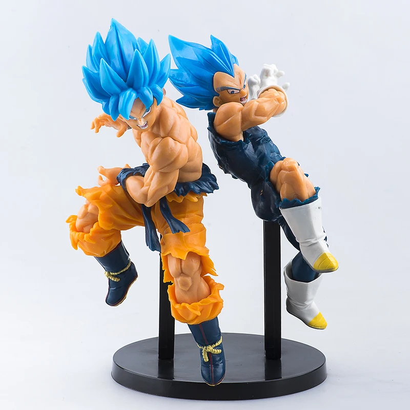 Dragon Ball Super Saiyan Blue Goku & Vegeta Action Figures