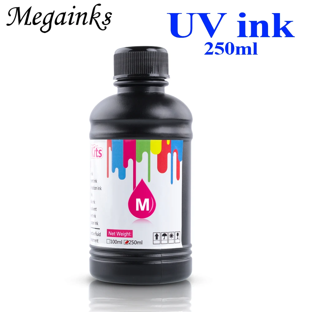 Led uv Tinta Garrafa para Epson Impressora 1390 L800 L1800 L805 R1800 R1900 Dx4 Dx5 Dx6 Dx7 Tx800 Xp600 Opções ml x 6 - Imagem 3