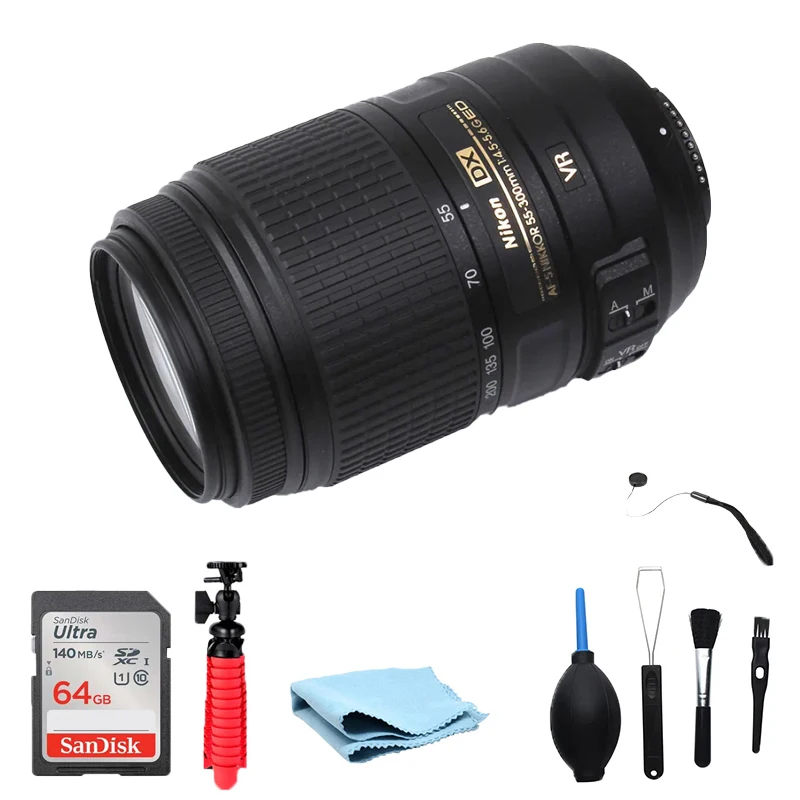 

Nikon AF-S DX NIKKOR 55-300mm f/4.5-5.6G ED VR Lens For Nikon SLR Cameras