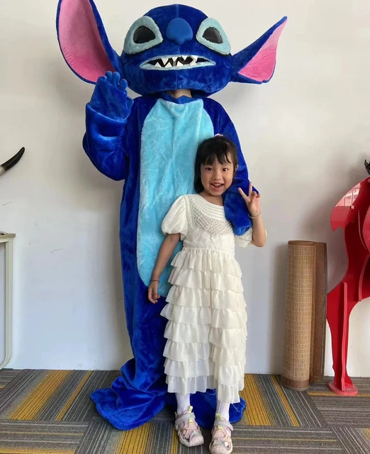 Disfraz de personaje de dibujos animados de Stitch para niños, ropa de  actuación de Mascota, vestido de fantasía de fiesta, disfraz de Animal de  Carnaval - AliExpress