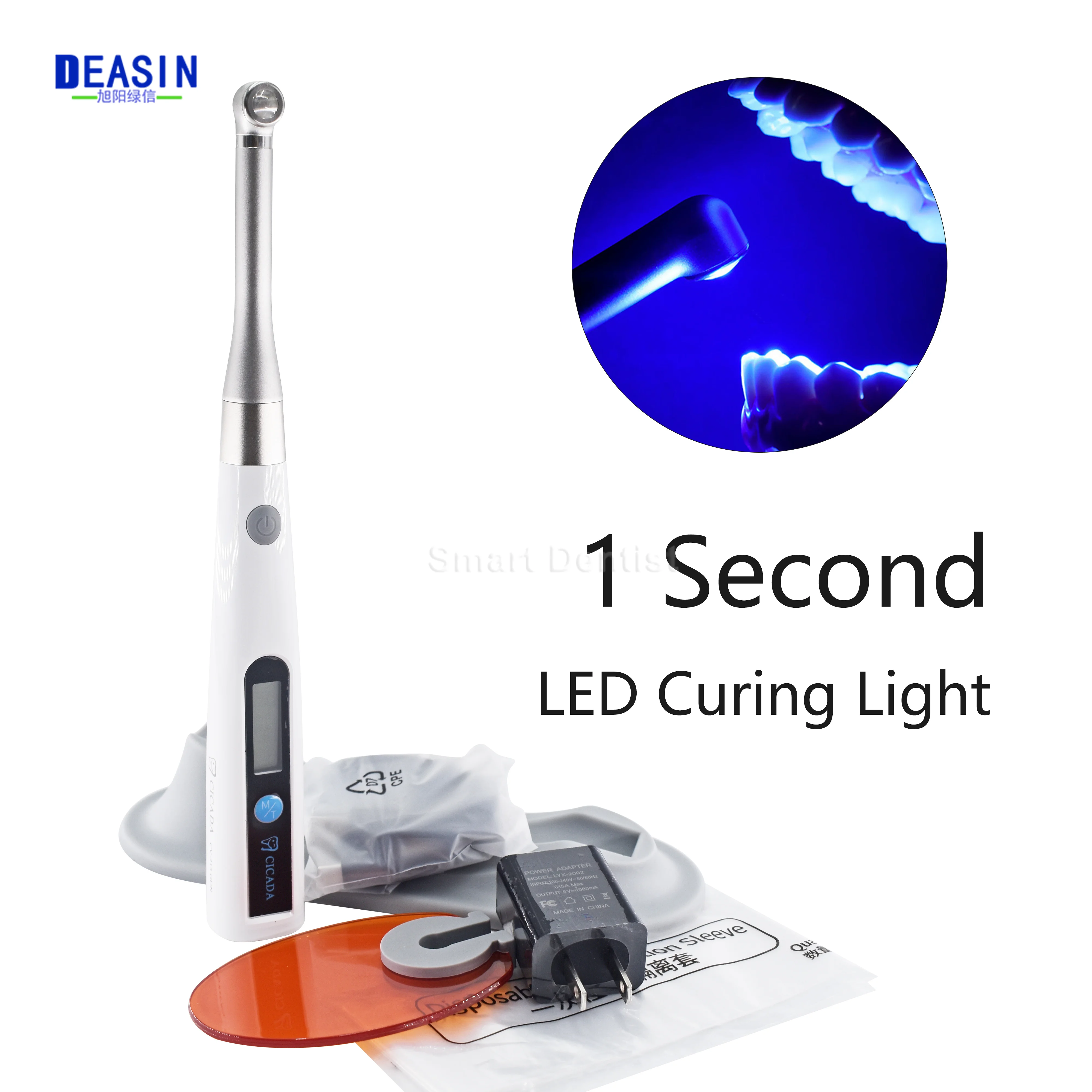 One Second Curing Lamp For Curable Resin Oral Hygiene 1 Sec Led Curing
