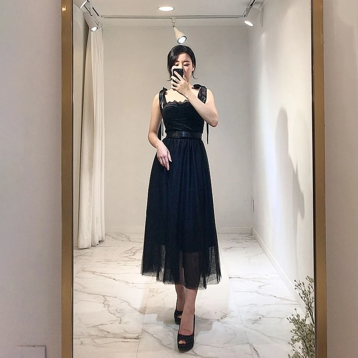 

GIOIO Sweetheart Korea Garden Evening Dresses Lack Sleeveless Formal 프롬드레스 Ankle Length Elegant Prom Gowns Party Women Bride