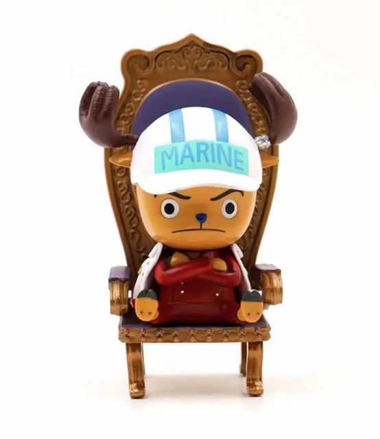 thumbnail image 1 of One Piece Animethree Navy Bob Esponja Pantalones Cuadrados Kprusoian Aokiji Borsalino Sakazuki Coleccionable Modelo Adorno Juguete Y Regalo Para Niños, 1 of 5