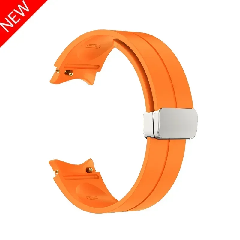 Enhanced Magnetic Silicone Watch Band Bracelet - Universal Fit