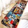 Door Mat Entrance Non-slip Washable Art J-Jean-M-Michel Basquiat Kitchen Carpet Living Room Hallway Rugs Bathroom Bath Door Mats 1