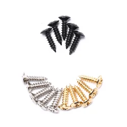 25pcs 3mm Electric Guitar Screws for Pickguard Back Plate Mount DIY Luthier Tool