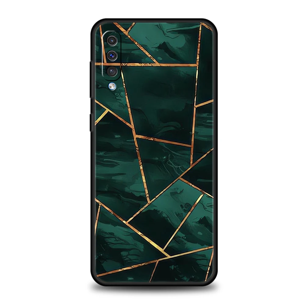 Elegant Color Geometry Marble Phone Case - Marble Design Protective Cover