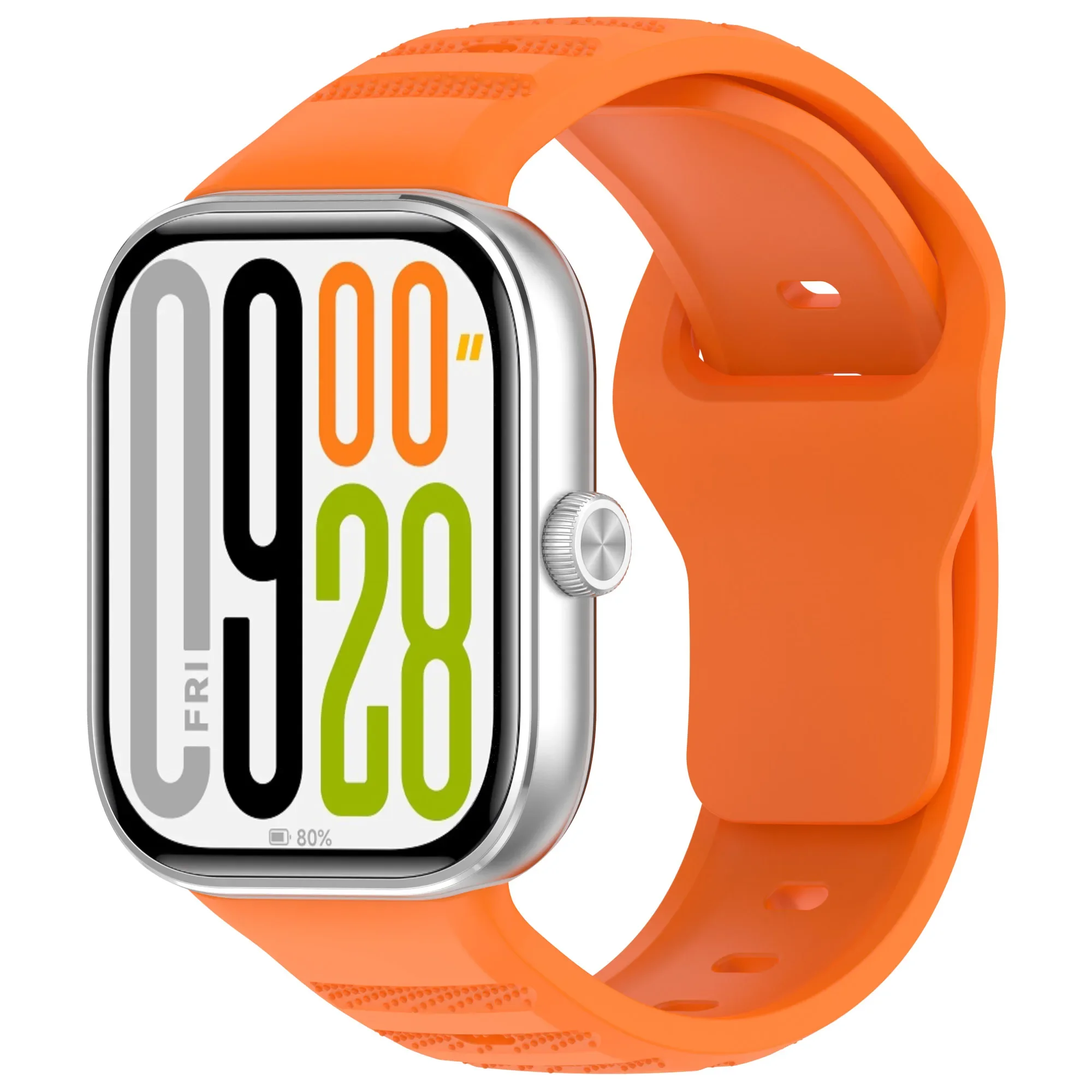 Silicone Replacement Strap Bracelet for Smartwatches and Fitness Bands