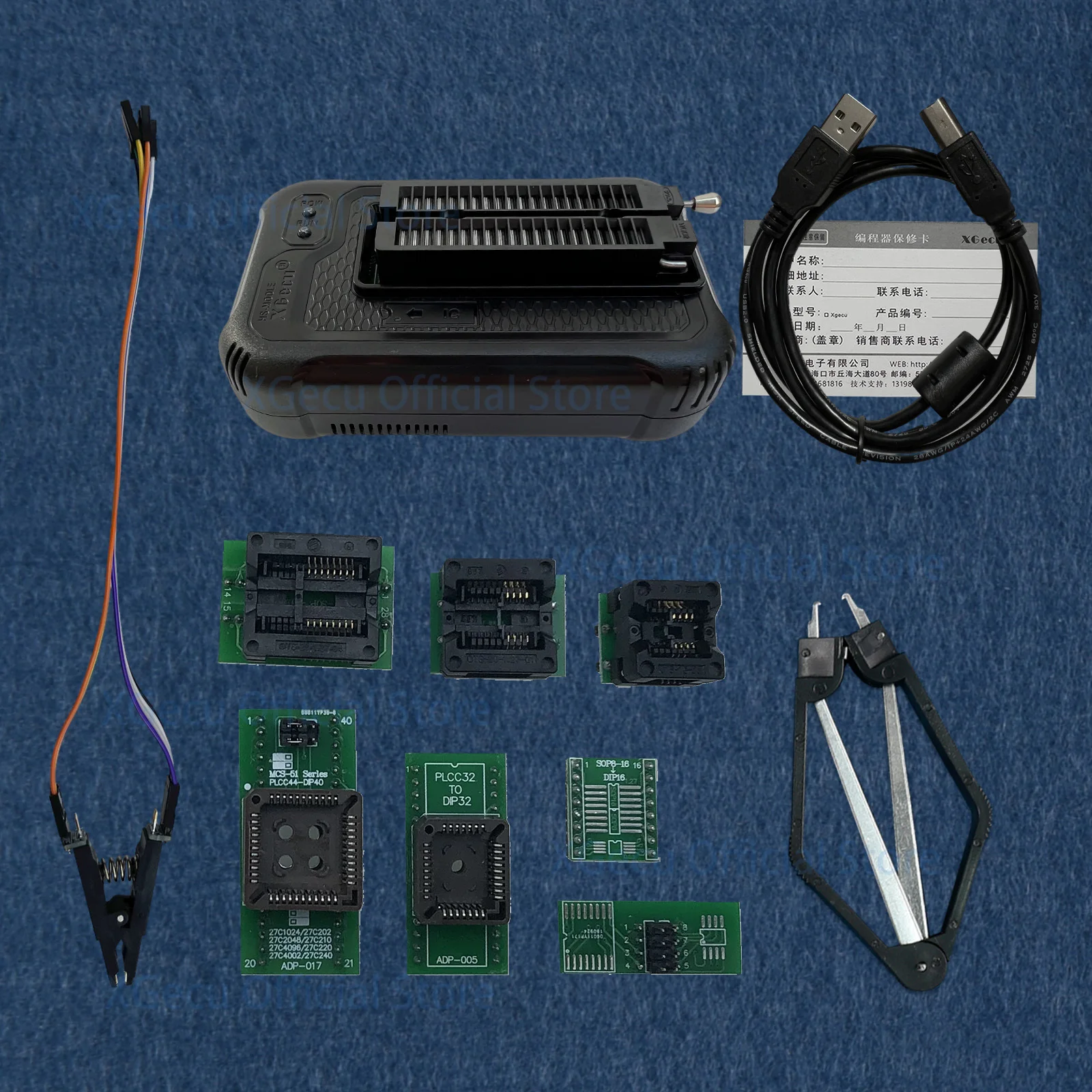 XGecu T48 TL866 3G Programmer with Multiple Adapters