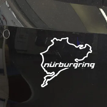 Car Styling Racing Road Racing Nurburgring Adesivi per finestre alla moda creativi