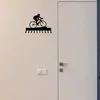 Cycling Medal Hanger Rack 10 Hooks Metal Wall Art for Proudly Displaying and Organizing Your Cycling Achievements 4