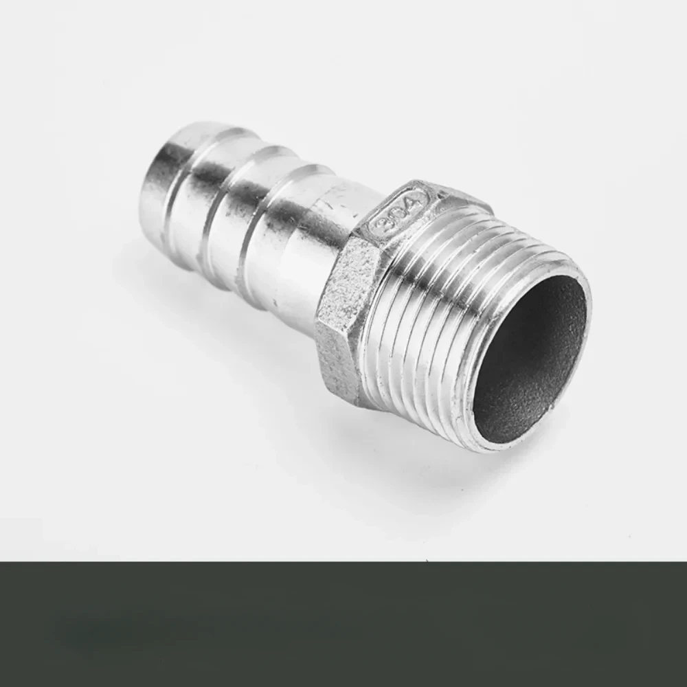 Hose Barb 6-50mm 304 316 Stainless Steel BSPT Male Thread Pipe Fitting