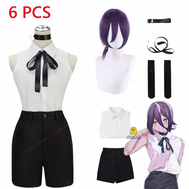 Chainsaw Man Makima Hayakawa Aki Reze Denji Cosplay Costume Suit -  AliExpress