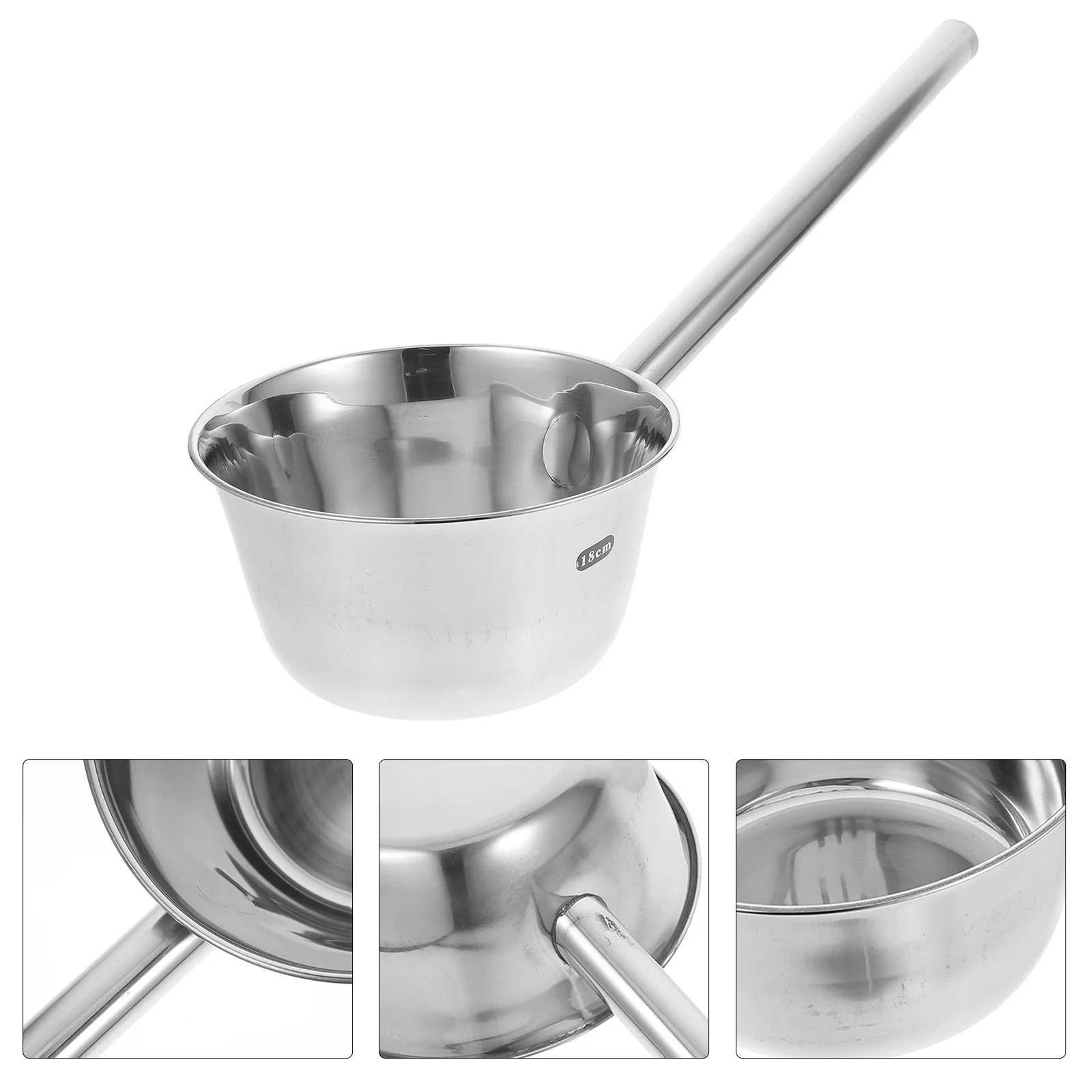 Accessories Long Handle Water Spoon Baby Collapsible Bottles Devices Stainless Steel Hose Metal Bailer