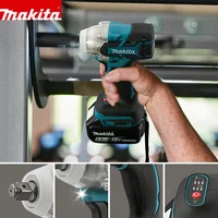 Makita DTW285 lithium impact wrench, high torque brushless motor, automotive repair tire, 18V lithium power tool
