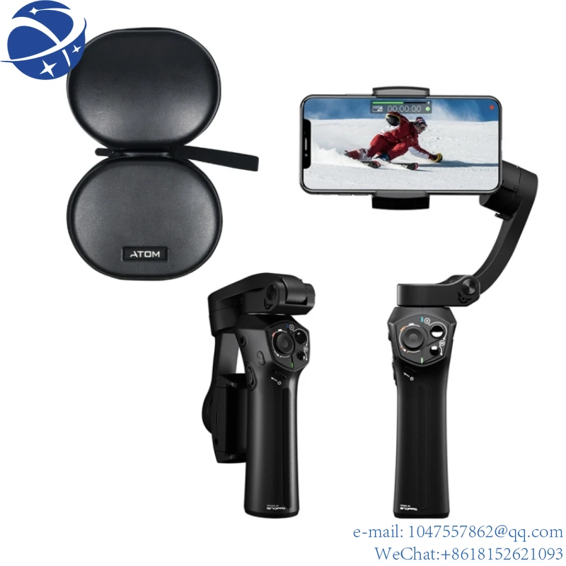 

Yun YiDropshipping Professional 3-Axis Foldable Pocket Sized Handheld Gimbal Stabilizer For GoPro Hero 4 5 6 Brushless electric