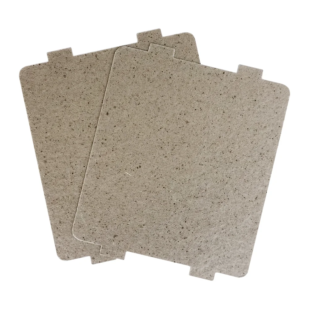 Microwave Oven Parts Mica Slice Super Thick Heat Insulation Accessories Mica Sheet Thicker Spare Frigidaire Waveguide Cover 2pcs