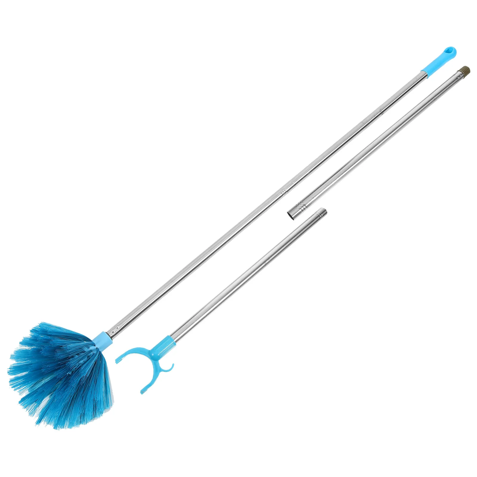 

Extendable Cobweb Duster with Extension Pole Fan Cleaner Duster Spider Web Brush