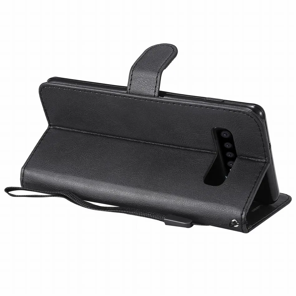 Chic Solid Color Flip Leather Protective Cover