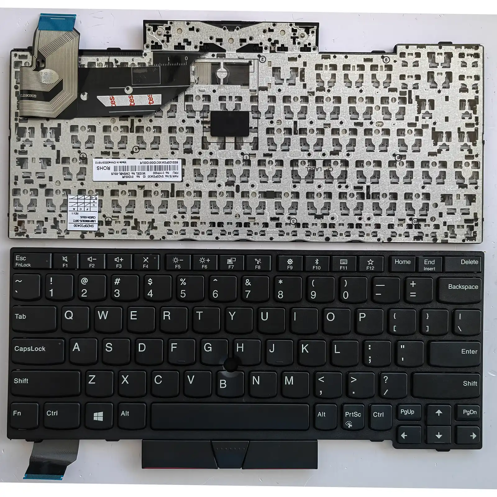 US Laptop Keyboard for Lenovo Thinkpad X280 A285 X395 X390 20KF
